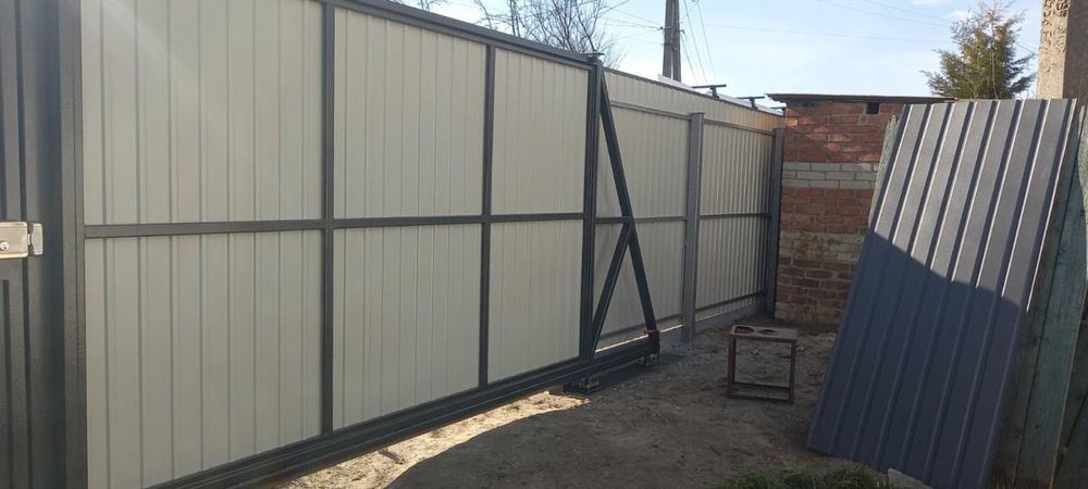 Акция Профнастил Металлочерепица 3Д Забор