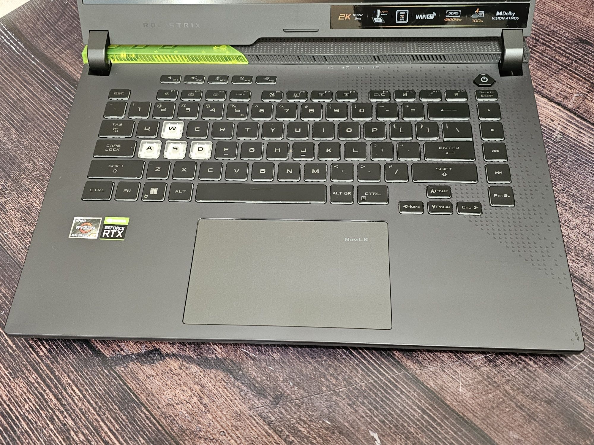 ASUS ROG Strix G15 G513RW (Ryzen 7 6800H/16Gb/RTX 3070Ti/1Tb/2K 165Hz)