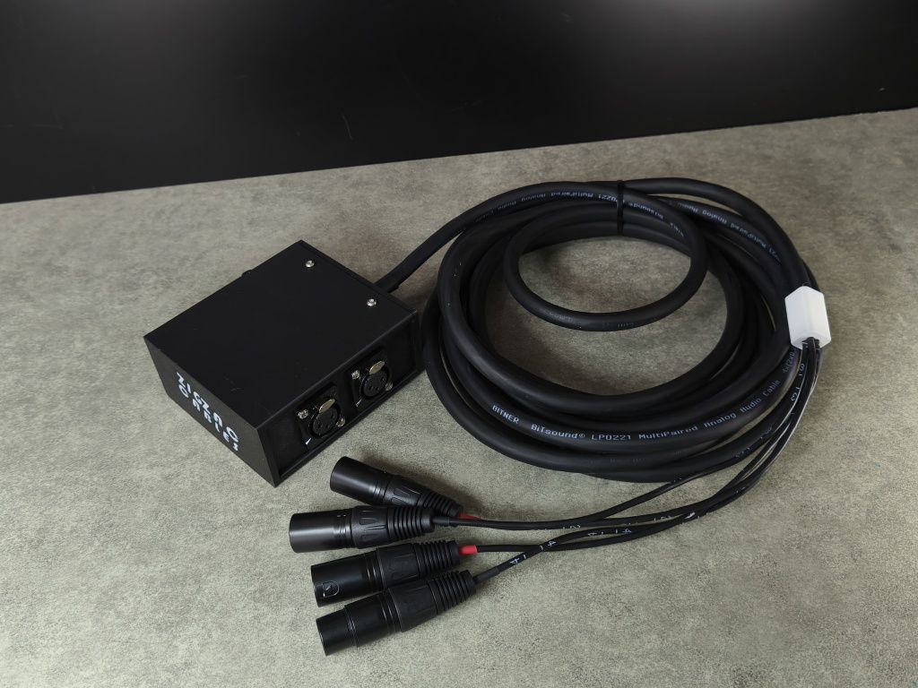 Kabel sceniczny multicore wieloparowy pyta 4 kanały personalizowany