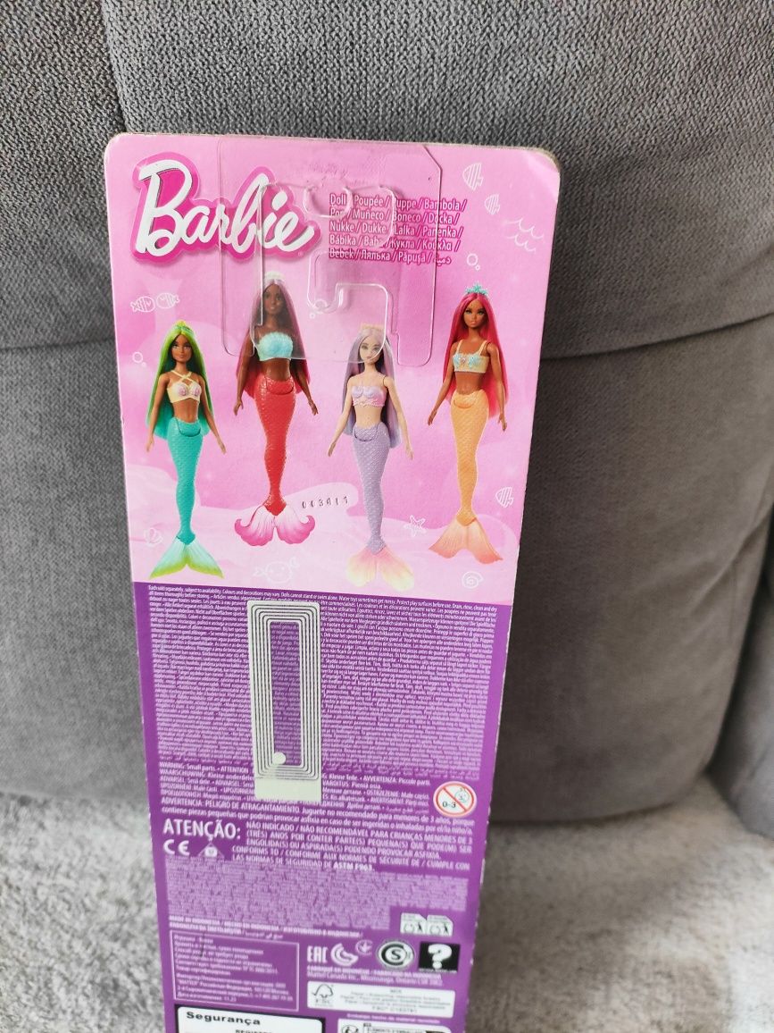 Lalka barbie syrena nowa
