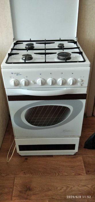 Плита газова з грилем