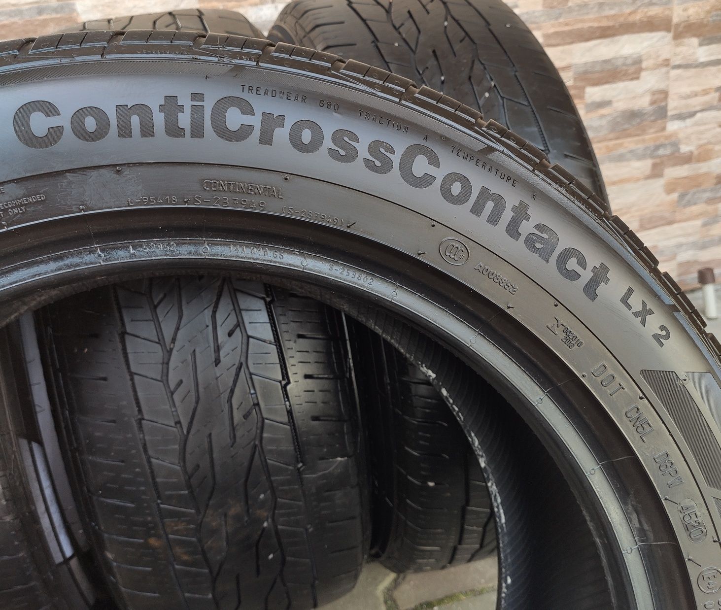 4x 225/55R18 OPONY LETNIE CONTINENTAL 225/55/18 5mm 2020r