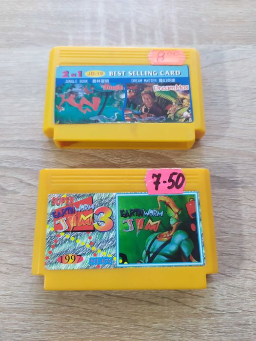 Картріджи Dendy 8bit з 90-х років (Dendy)