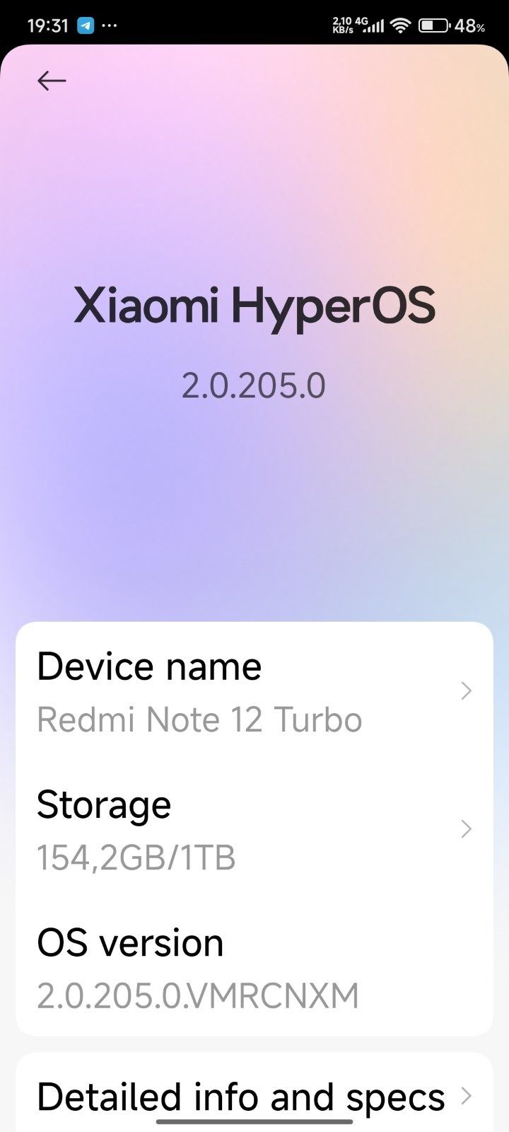 Redmi Note 12 Turbo 24/1Tb чорного кольору