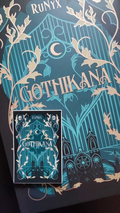 Книжка Gothikana by RuNyx, The Bookish Box edition