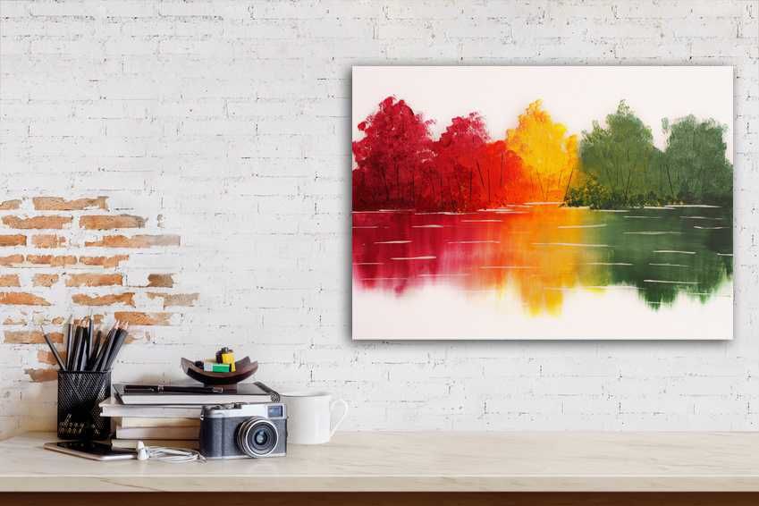 Obraz nowoczesny, abstrakcja, ręcznie malowany do salonu, biura 50x70