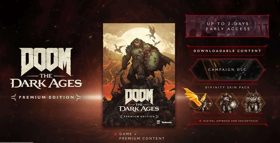 DOOM: The Dark Ages Premium офлайн активація/акаунт