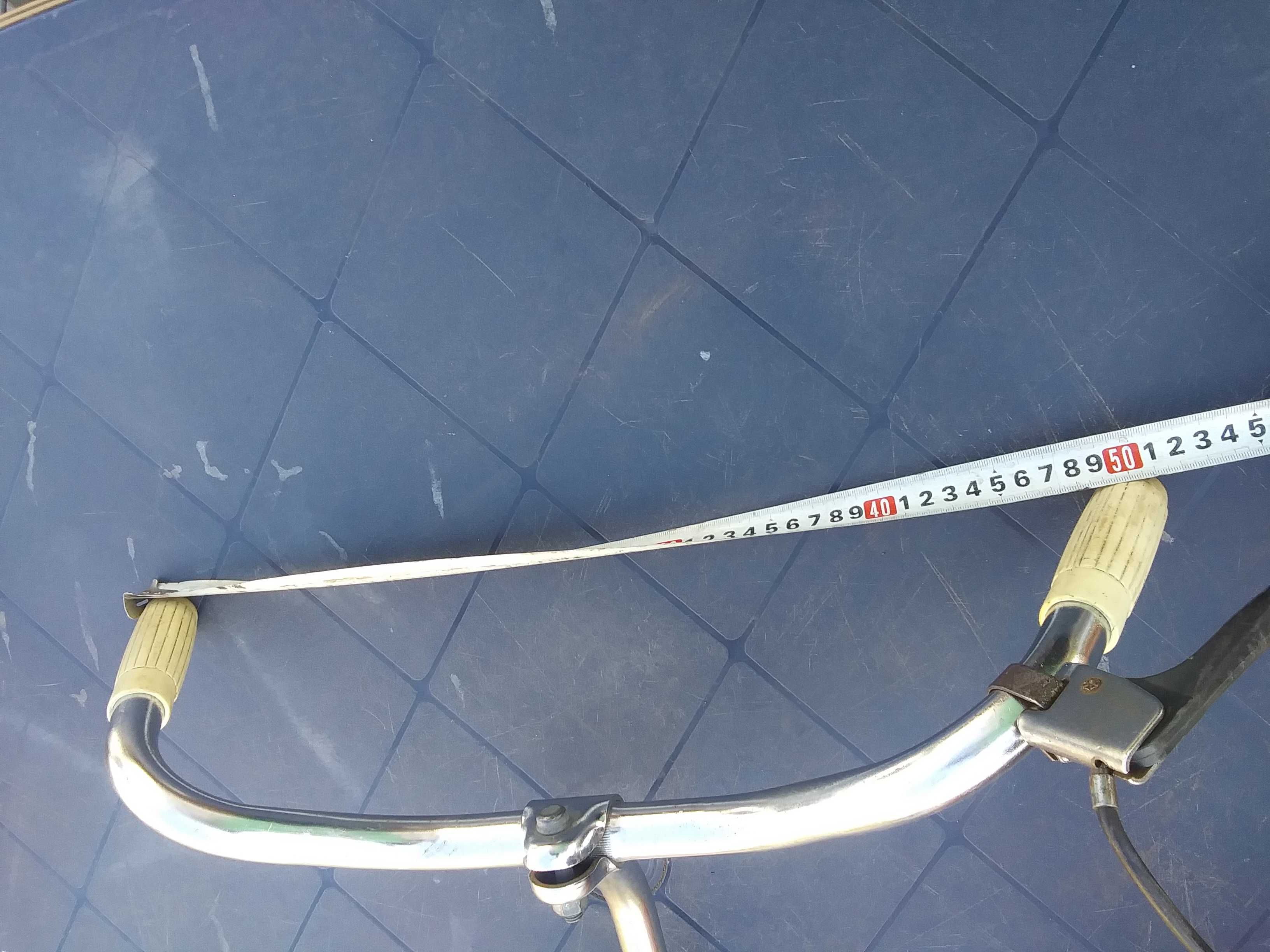 Stary kierownik kierownica do roweru retro sztyca hamulec rower z PRL