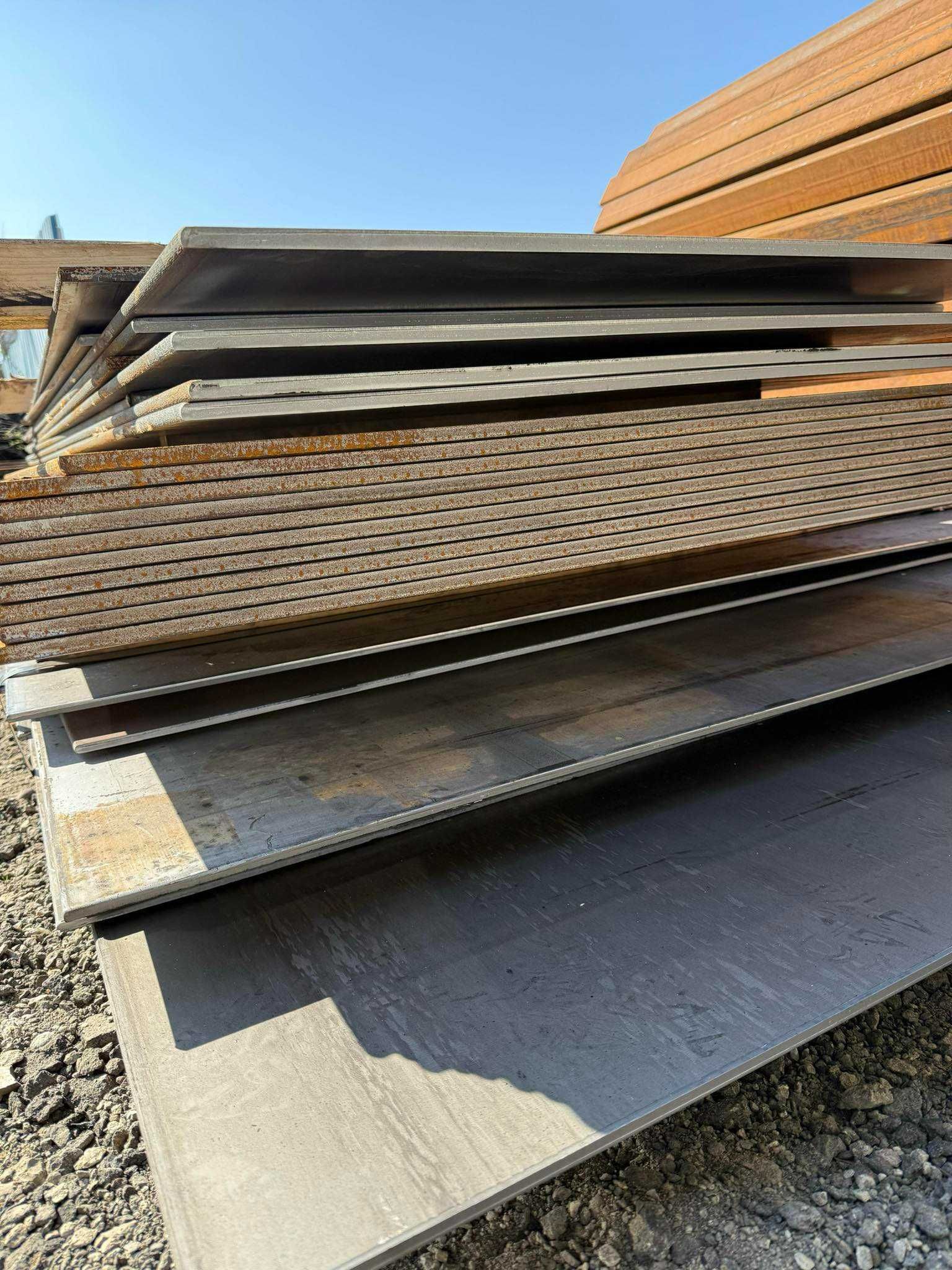 Blachy  stalowe 1,5mm -20 mm  czarne II  GATUNEK