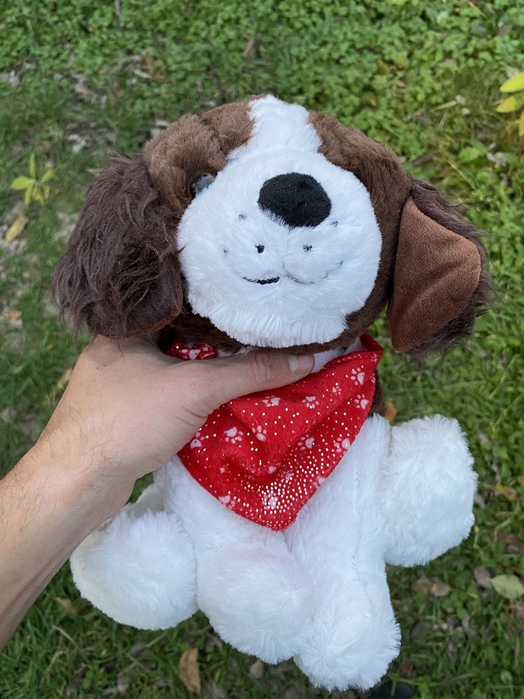 М’яка іграшка песик Walmart NWT Plush Dog Puppy Love Cocker Spaniel