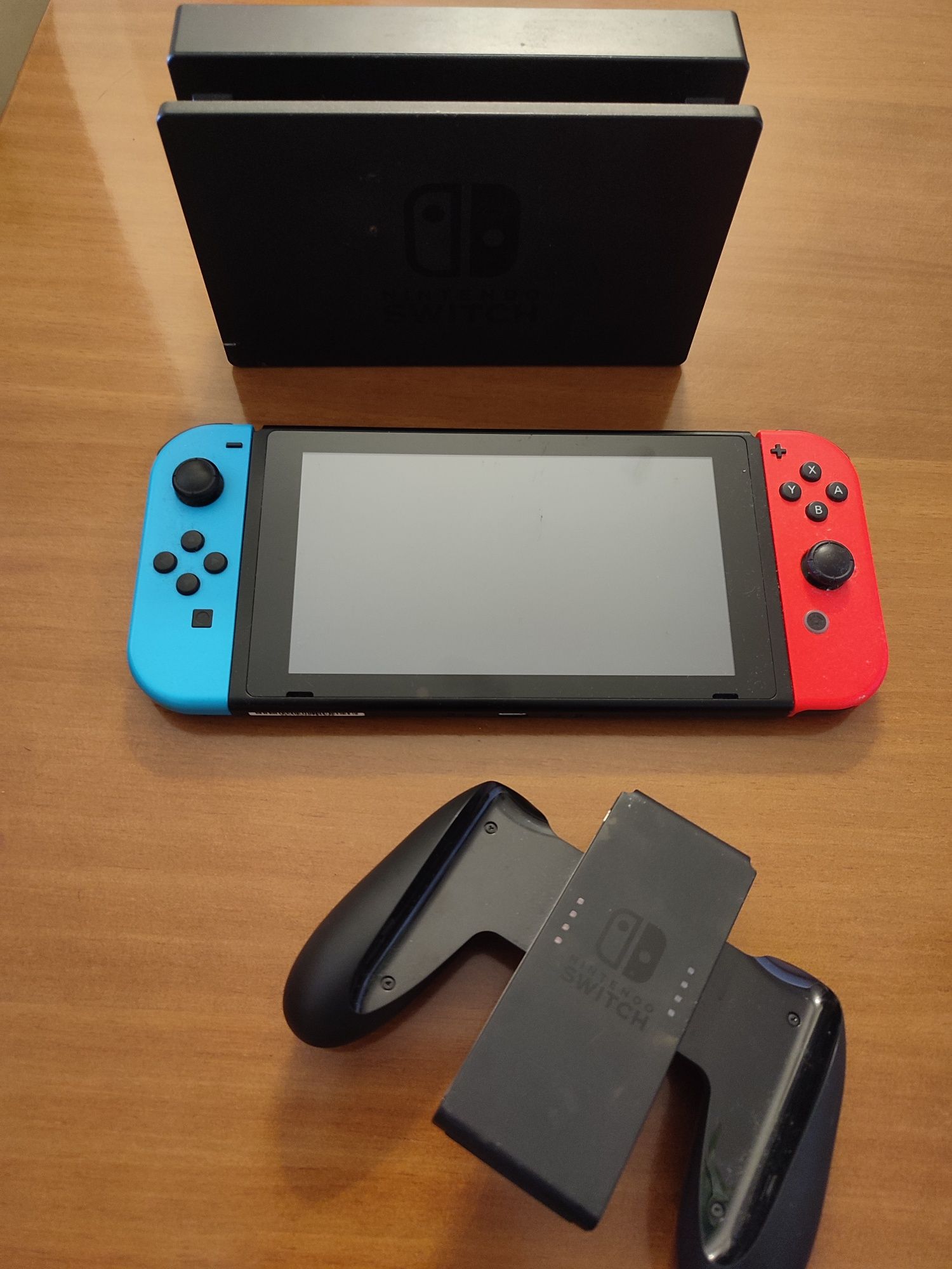 Nintendo Switch com jogos e Ring Fit