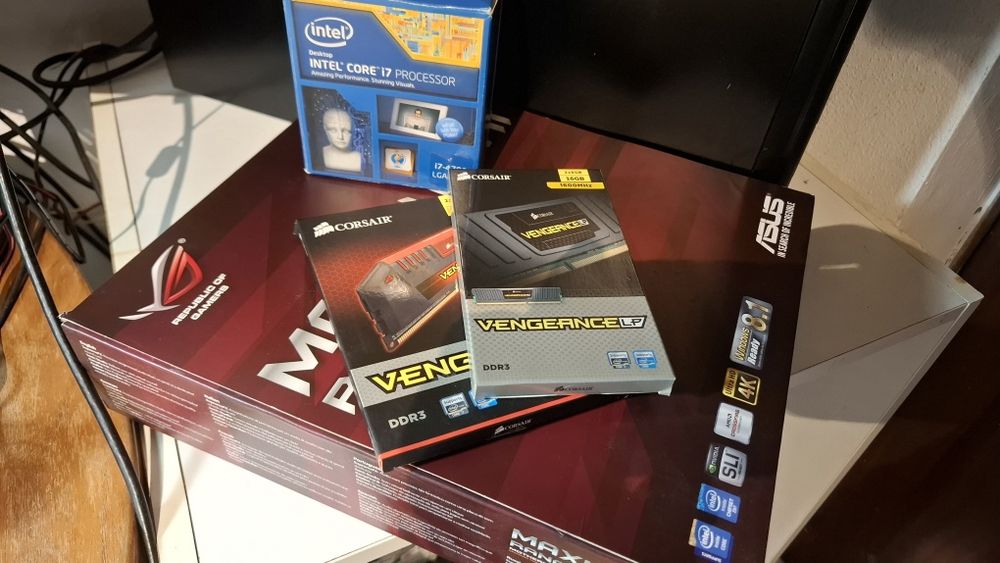 Pc Rog + i7 4790k + 24Gb Ram + Gtx 1050