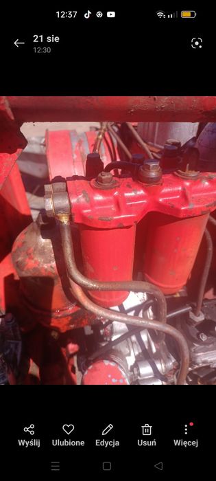 Silnik władymirec t 25 ,skrzynia biegów ,alternator