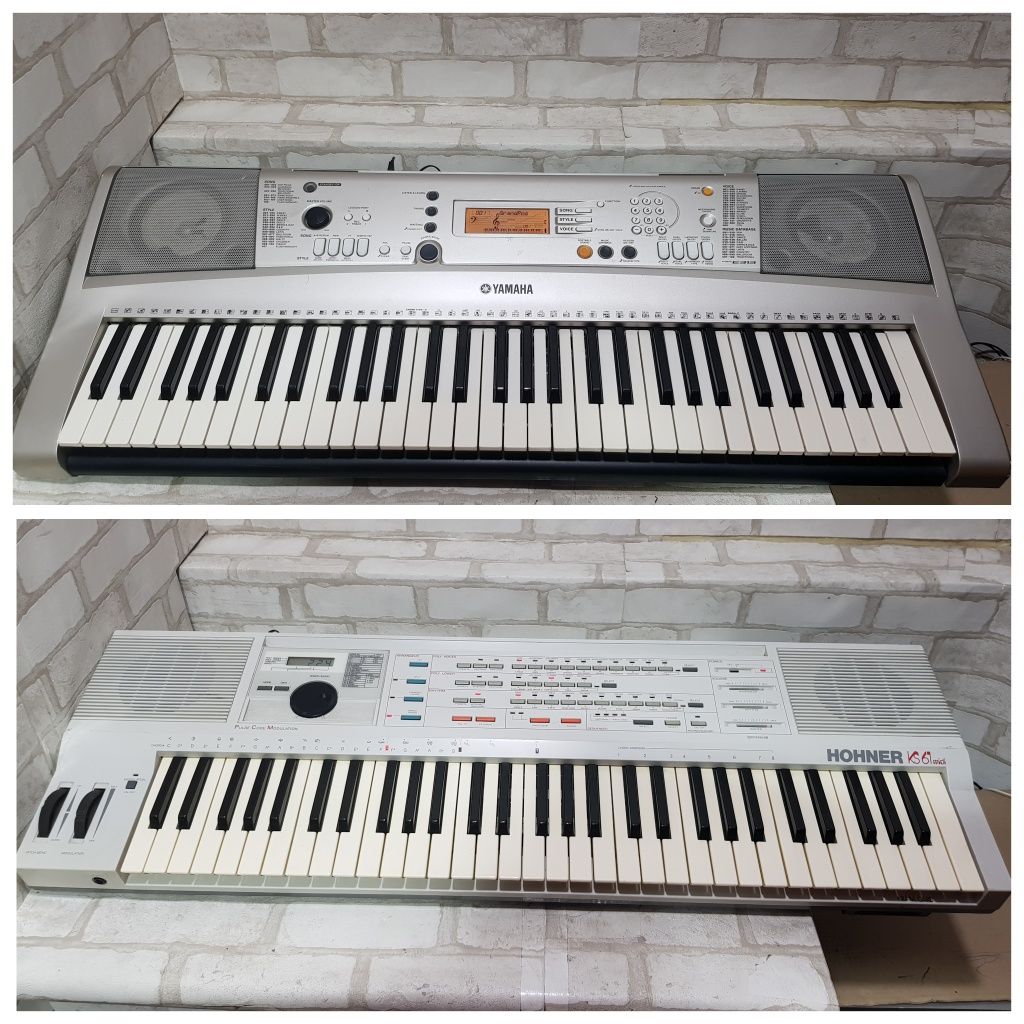 Синтезатор YAMAHA PSR-E313, HOHNER+1 ц на 61 клавішу, б/у з Німеччини