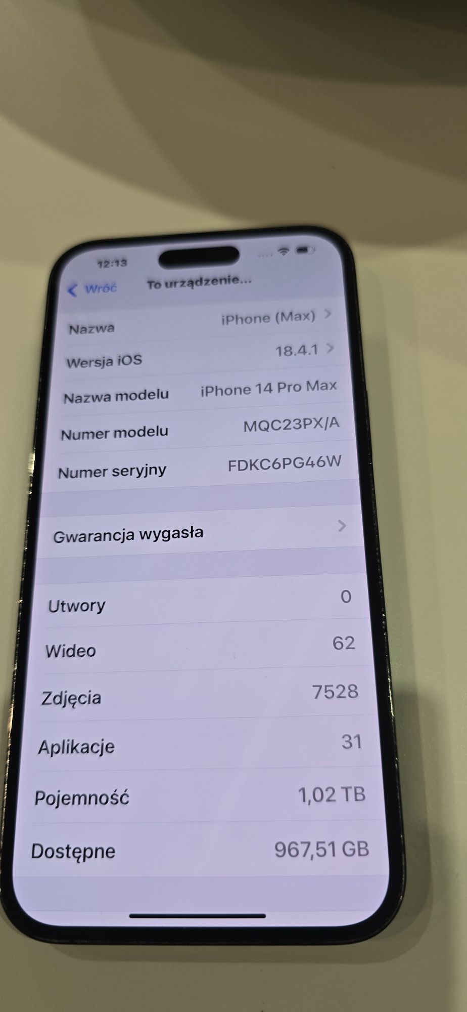 Iphone 14 pro max 1tb