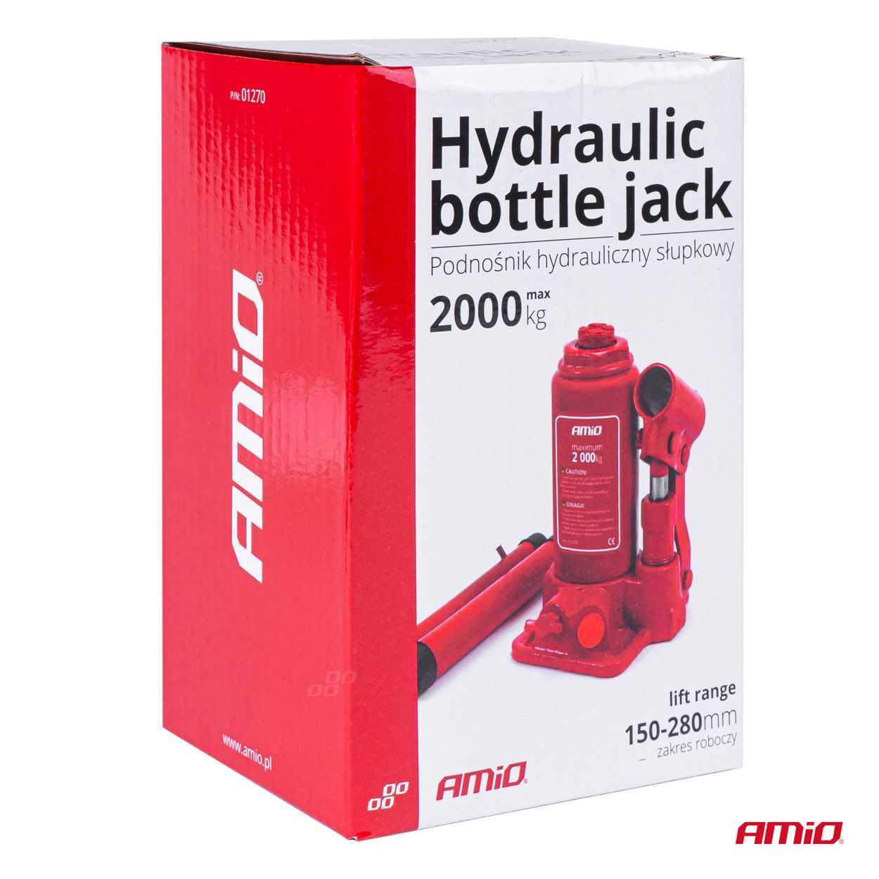 Podnośnik hydrauliczny słupkowy 2T 2000 kg