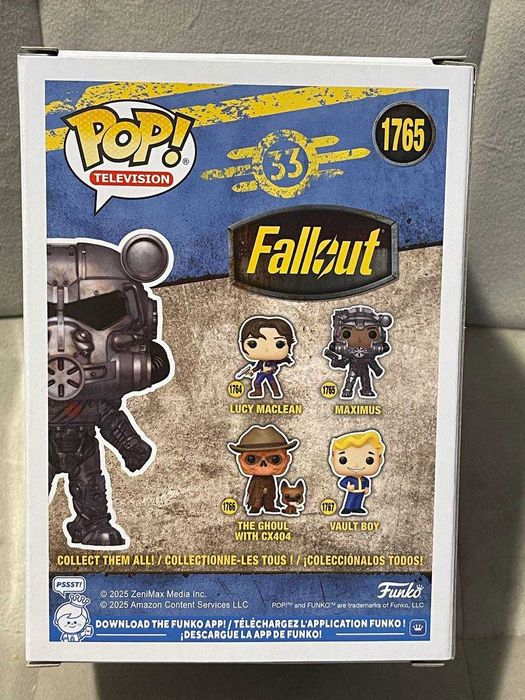 Нова Funko Pop! Chase-версія Maximus 1765 (Fallout, Pop! Televison)