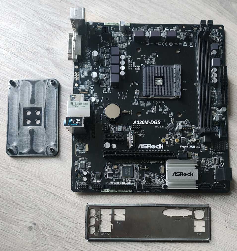 Płyta główna ASRock A320M-DGS Ryzen, AM4