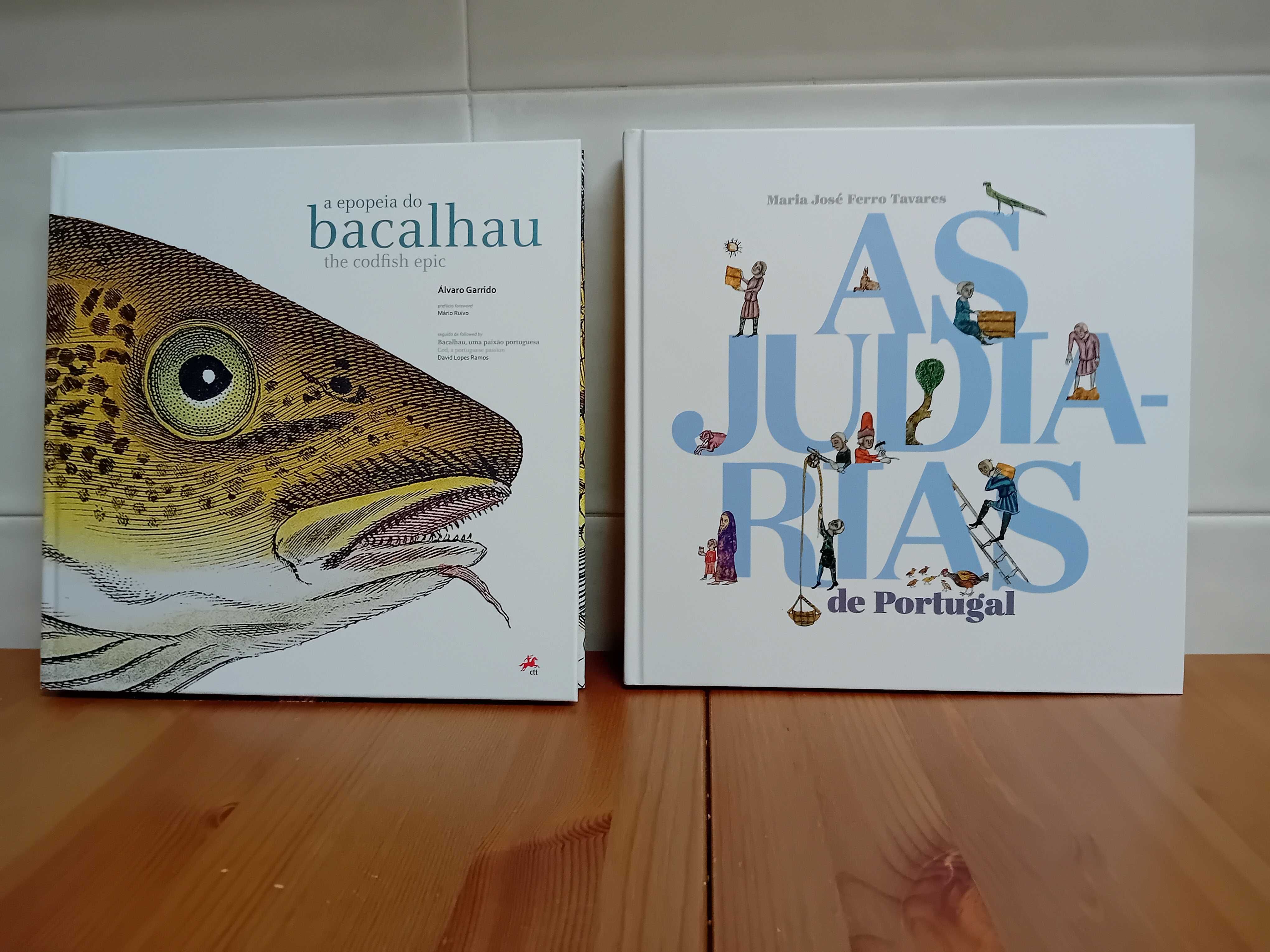 Livros CTT: A Epopeia do Bacalhau; As Judiarias de Portugal