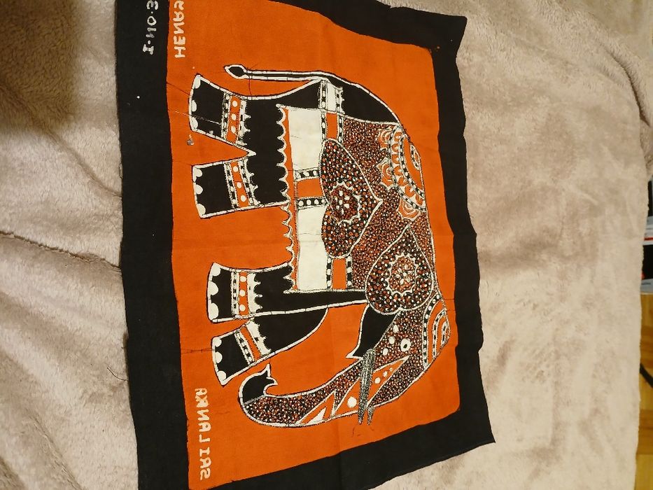 Wyszywany Słoń Indie