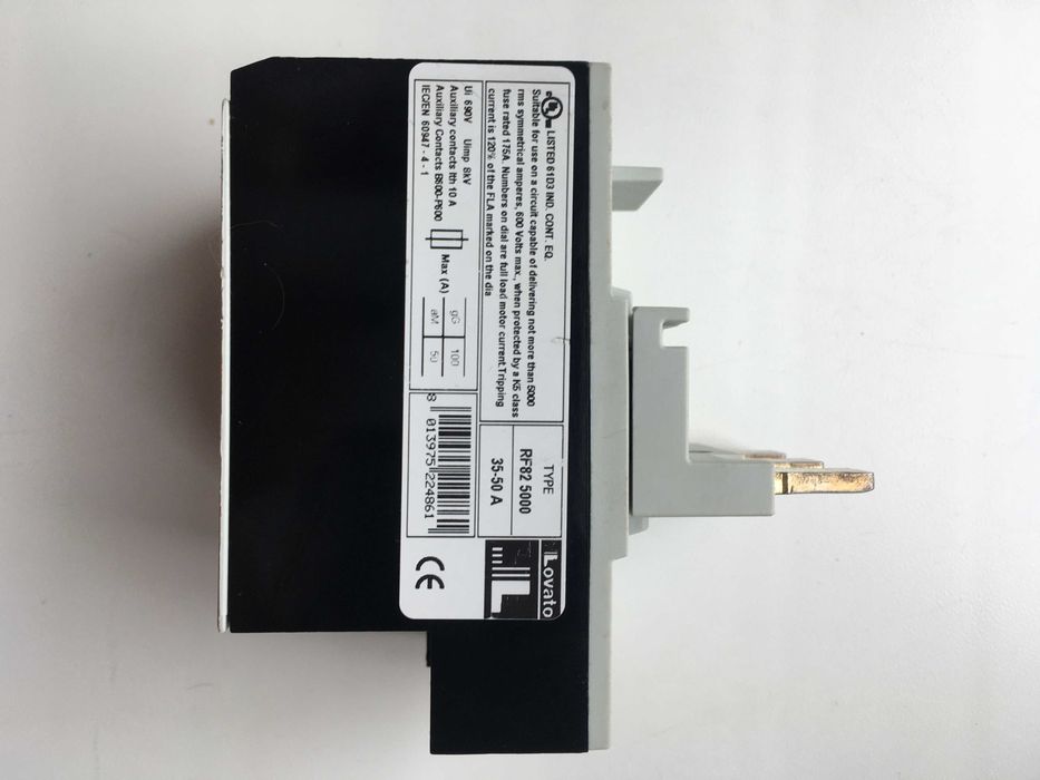 Тепловое реле Lovato RF825000, 35-50 А. Теплуха.