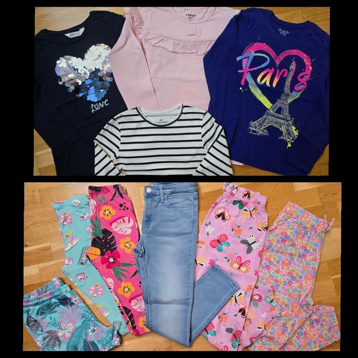 Zestaw, paka ubrań 134