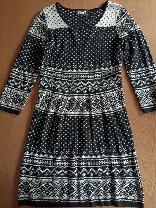 Sukienka damska dzianinowa