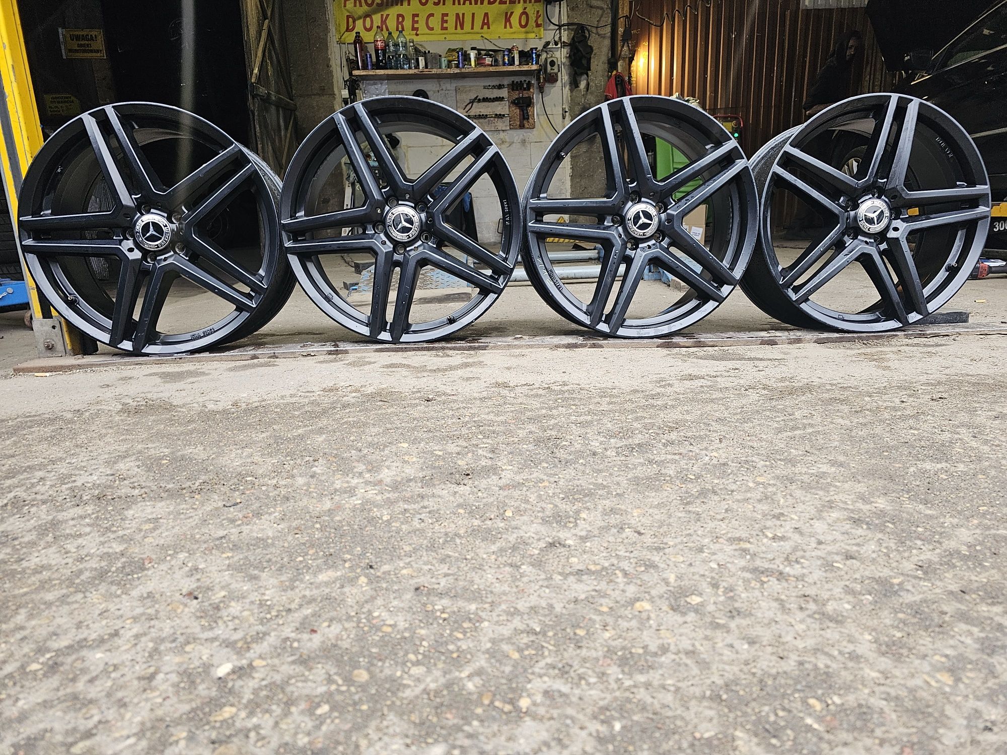 Felgi Aluminiowe Mercedes R20 5x112 ET38-8.5J+czujniki