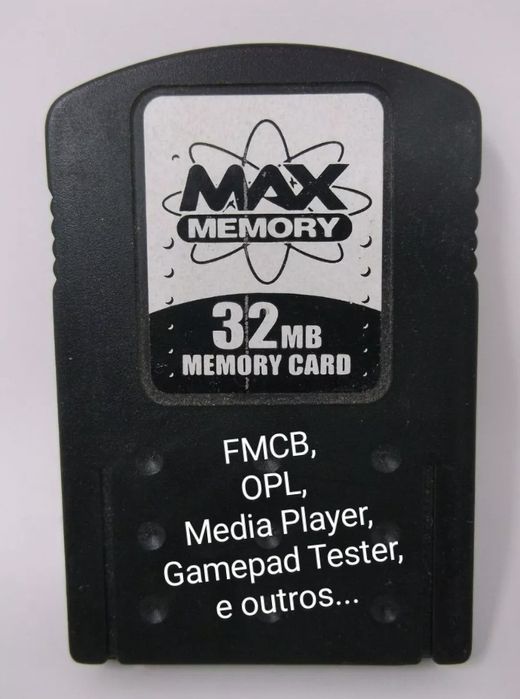 Cartão de memória MAX 32 MB, para Playstation 2 - PS2