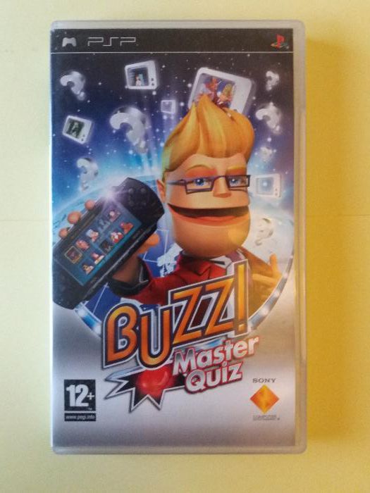 Jogo Psp Buzz Master Quizz