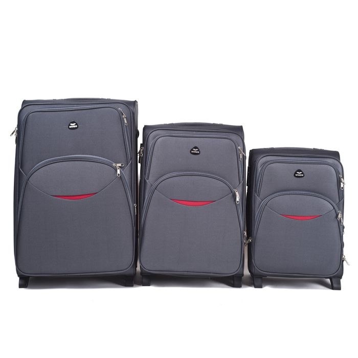 WINGS 1708 Польща на 2-х кол валізи чемоданы ручна поклажа сумки