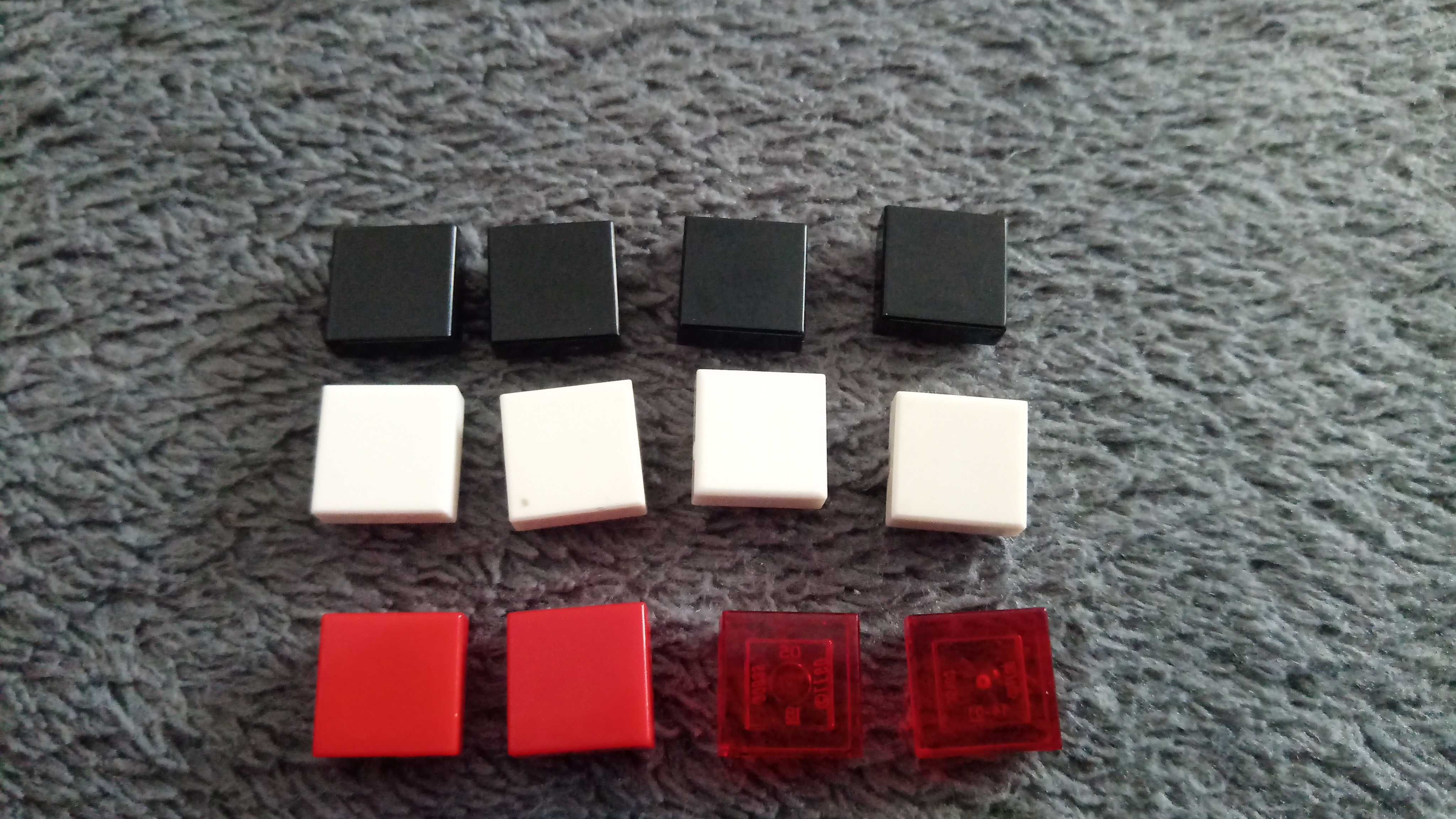 LEGO Płytka gładka 1x1 kwadrat kwadratowa mix 20 szt 20szt
