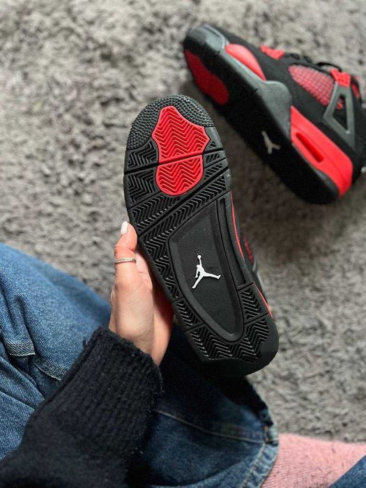 Мужские кроссовки Nike Jordan Retro 4 "Сrimson Red Thunder"