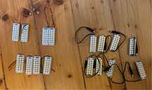 Zestaw paneli Led 24 na 5V, 12V - 16 szt