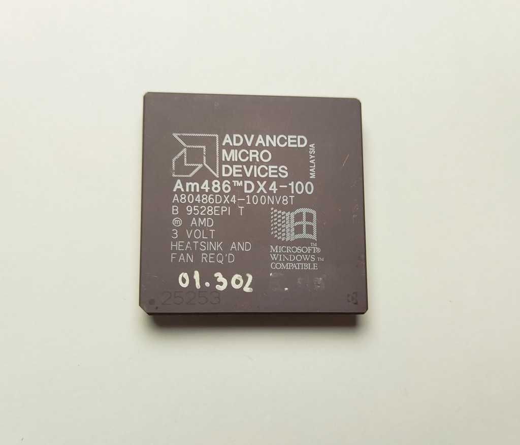 museu informática CPU AMD AM486 DX4 100 mhz - Envio GRÁTIS