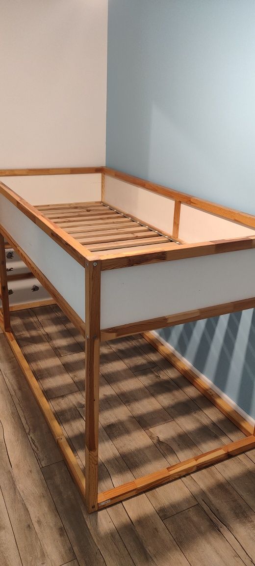 Łóżko Ikea Kura + Baldachim