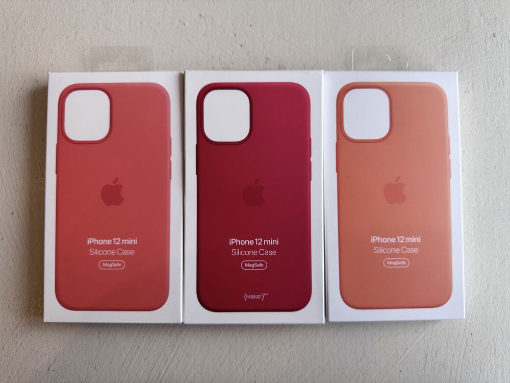 Оригінальні чохли Apple Silicone Case MagSafe iPhone 12 mini