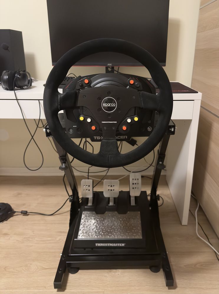 Volante thrustmaster TS-XW+Pedal T LCM+Cadeira
