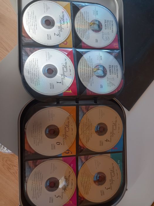 álbum com vários CD'S