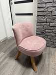 Fotelik Welur Dusty - Brudny Róż sommebunny