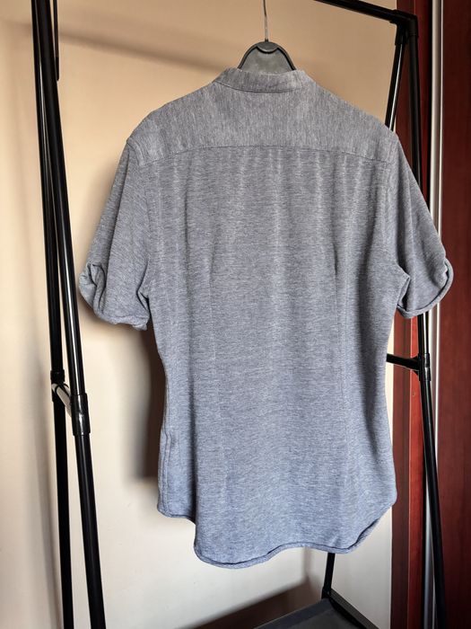 Zara Men koszula slim fit krótki rekaw M