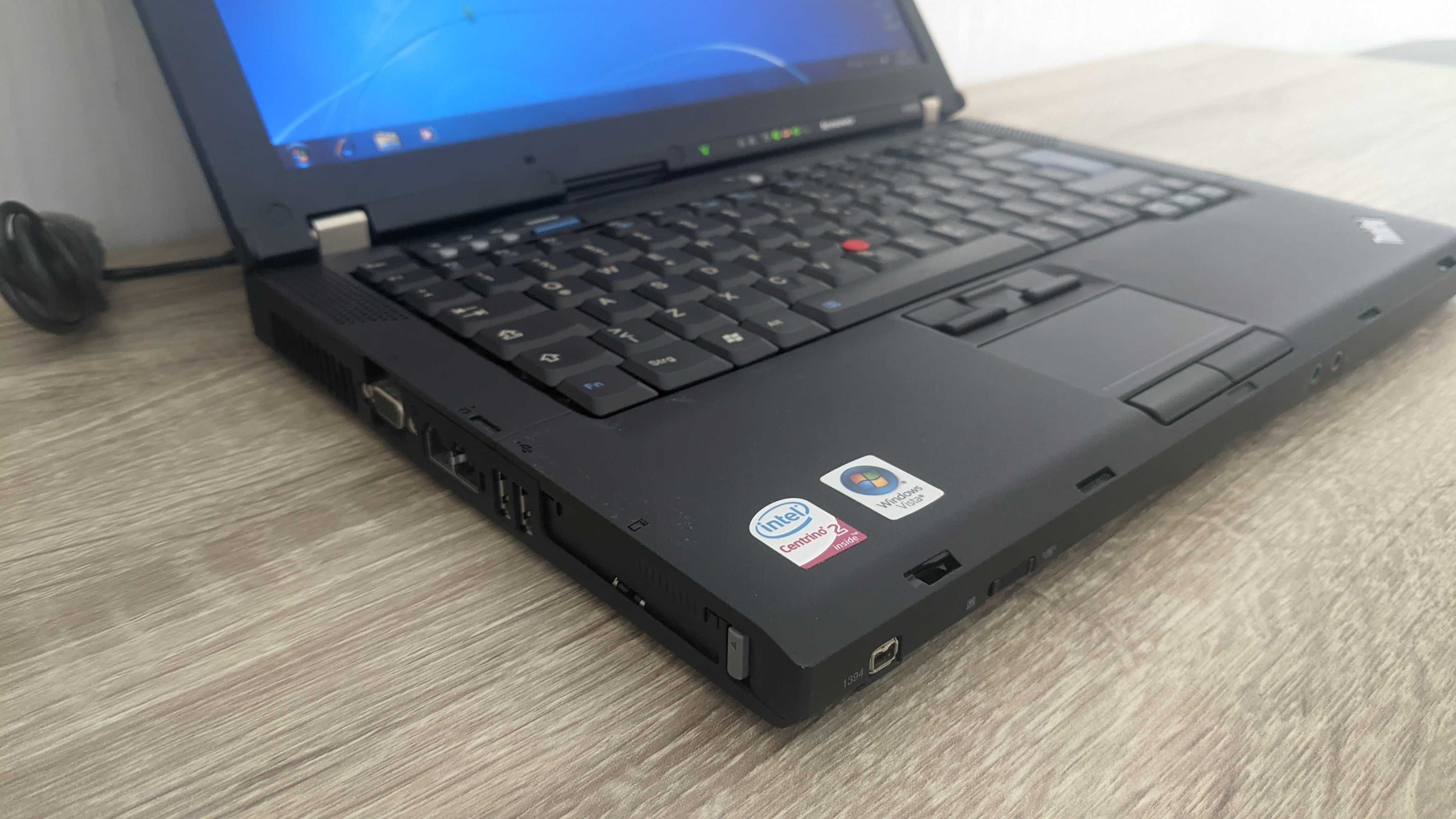 Надійний 14.1" ноутбук Lenovo ThinkPad R400 (P8400/4Gb/SSD 64Gb+ New)