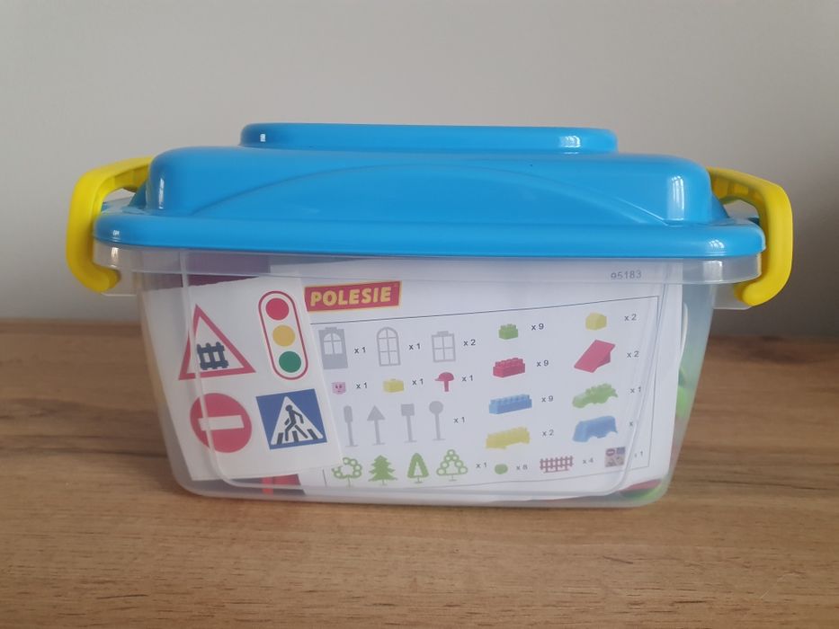 Zestaw klocków Wader Polesie 62el.