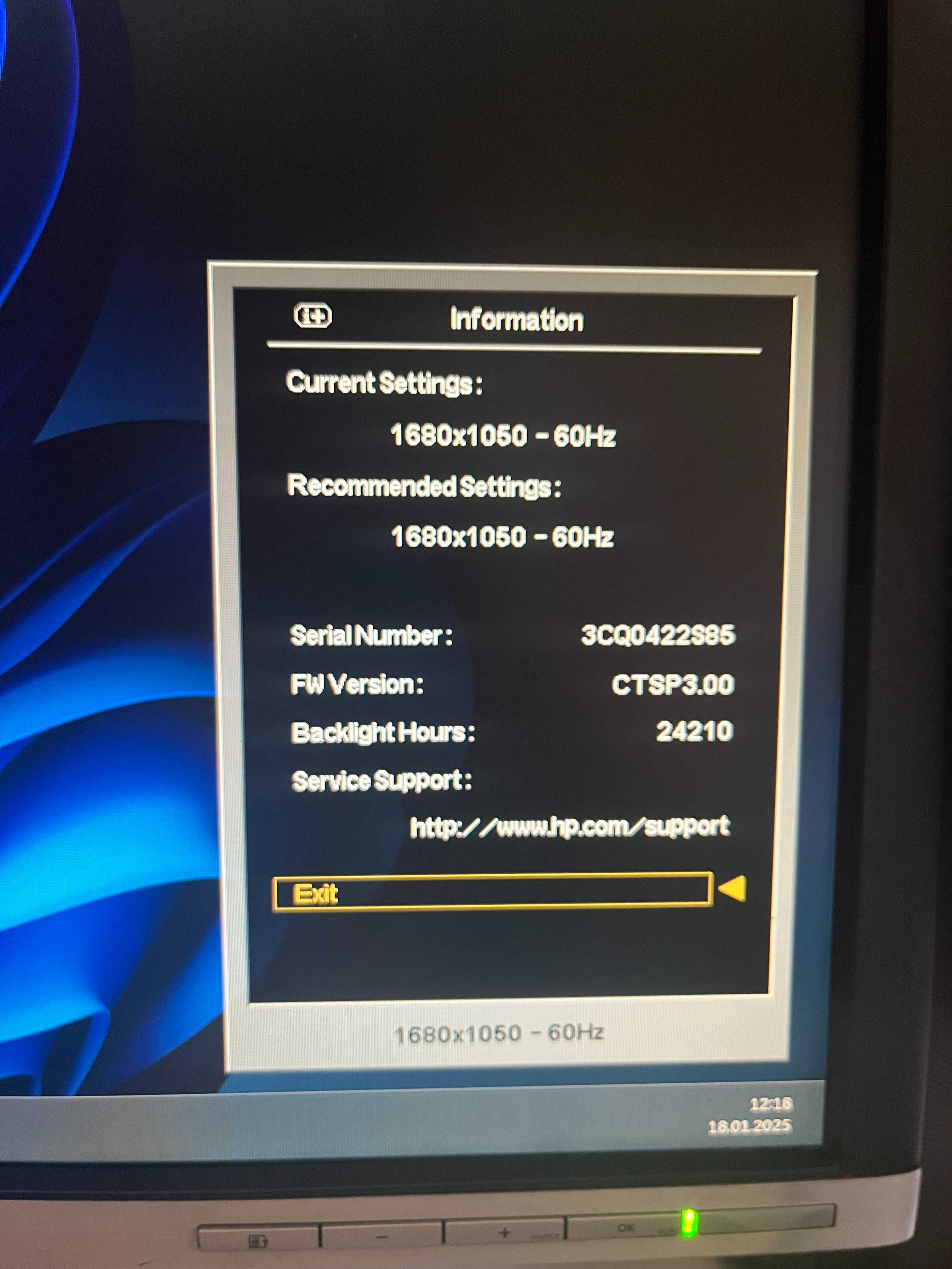 Monitor HP Compaq LA2205wg - 22 cale