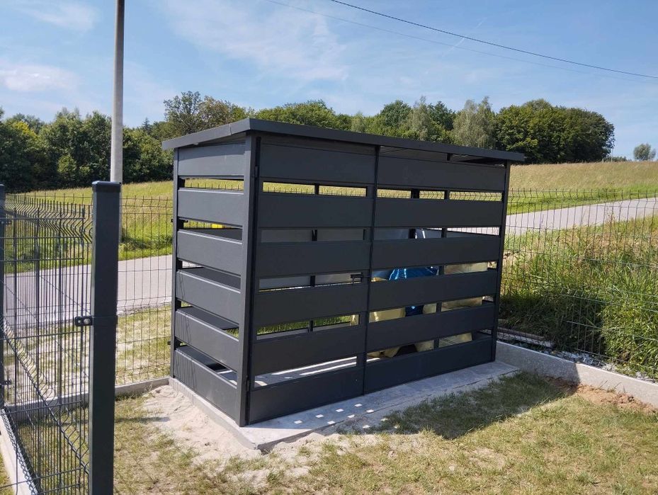 Garaże drewnopodobne