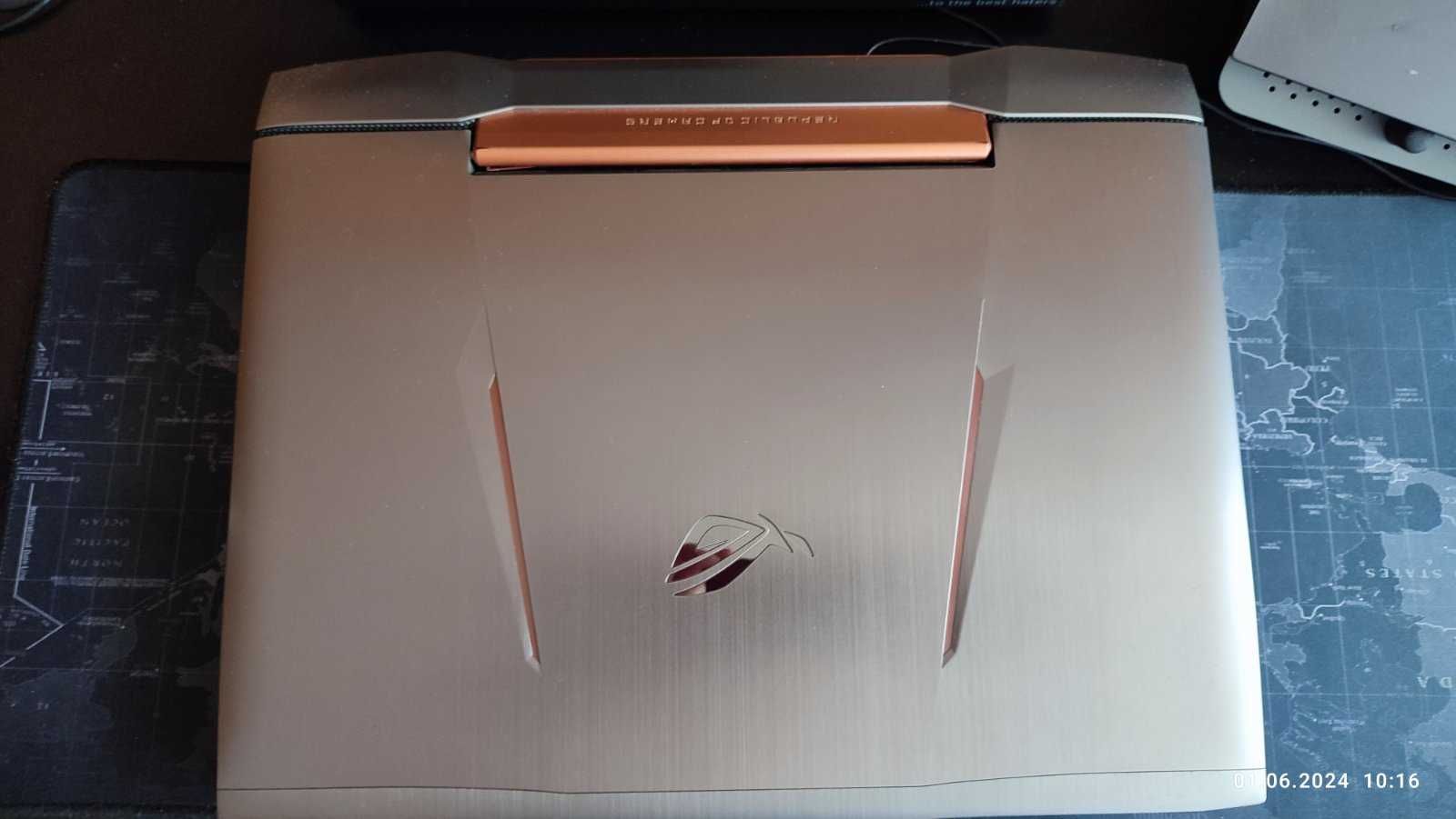 Игровой ноутбук ASUS ROG G752V 17.3 i7-6700HQ/64RAM/GTX980M-8GB