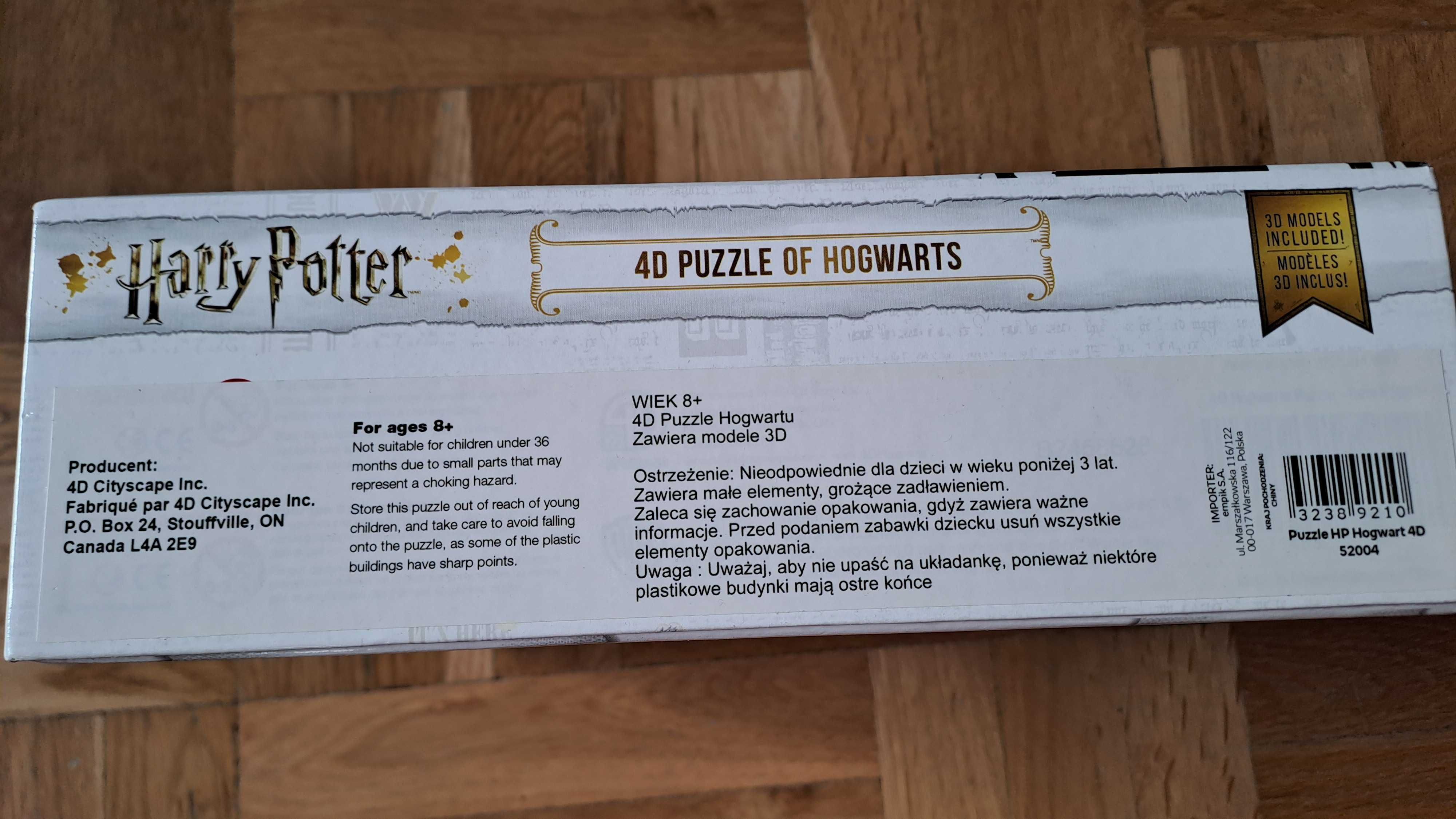 Puzzle Harry Potter 4D Hogwarts