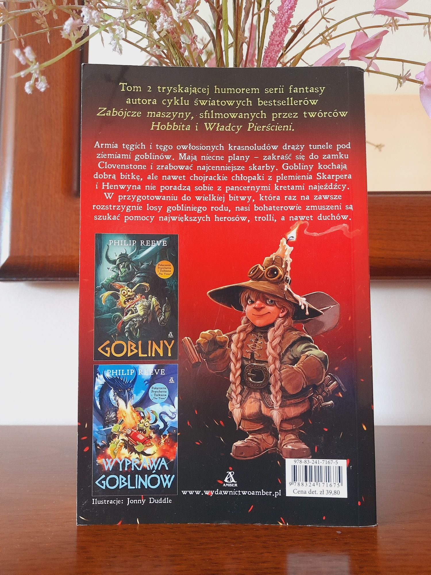 Gobliny kontra krasnoludy fantastyka Philip Reeve