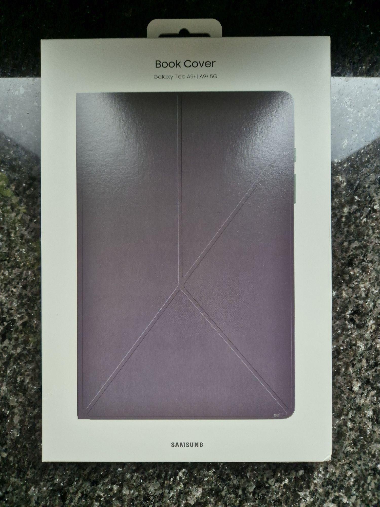 Oryginalne Etui Samsung Galaxy tab A9+ plus book cover.  Czarne