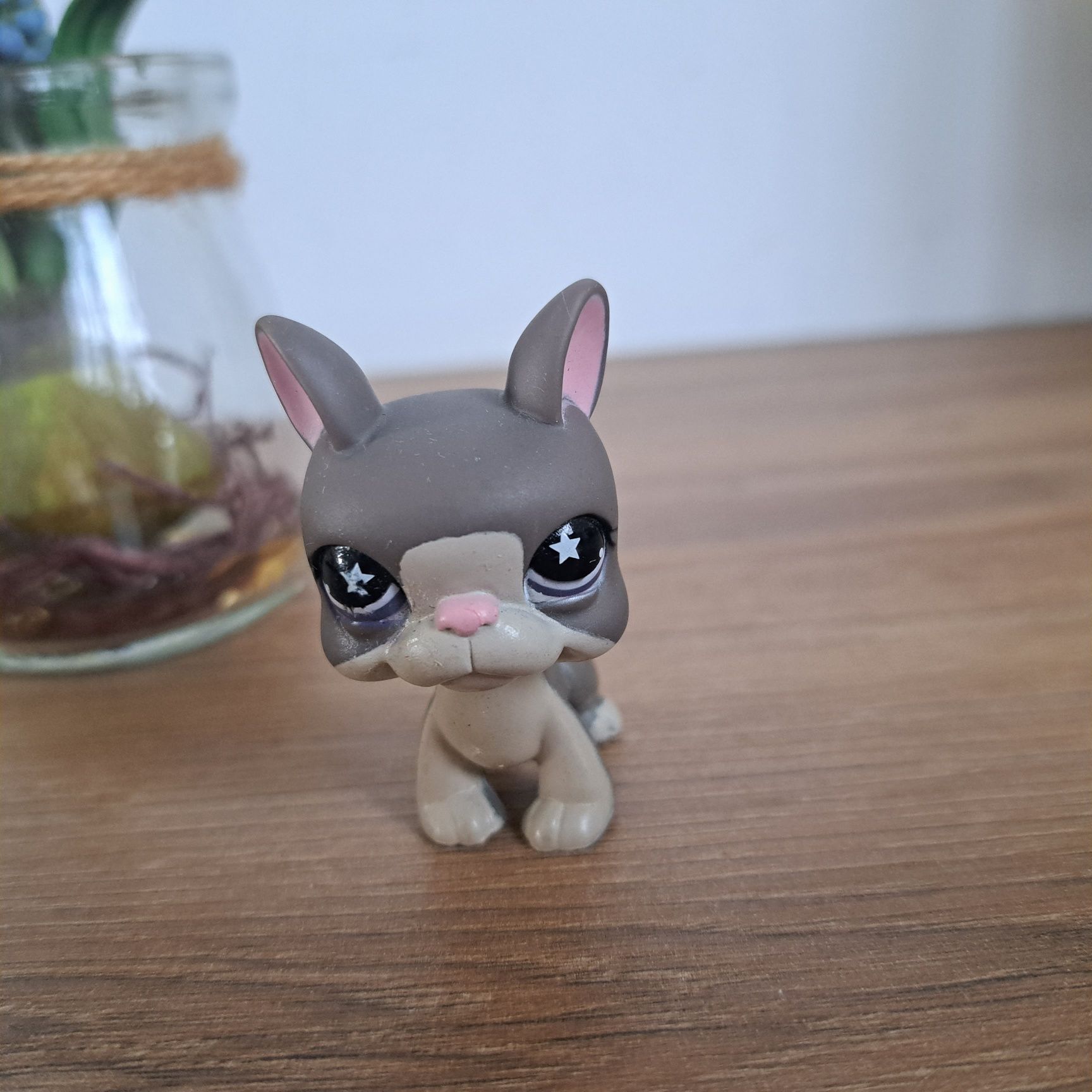 Figurka Littlest Pet Shop LPS pies piesek boston terrier #958 Hasbro